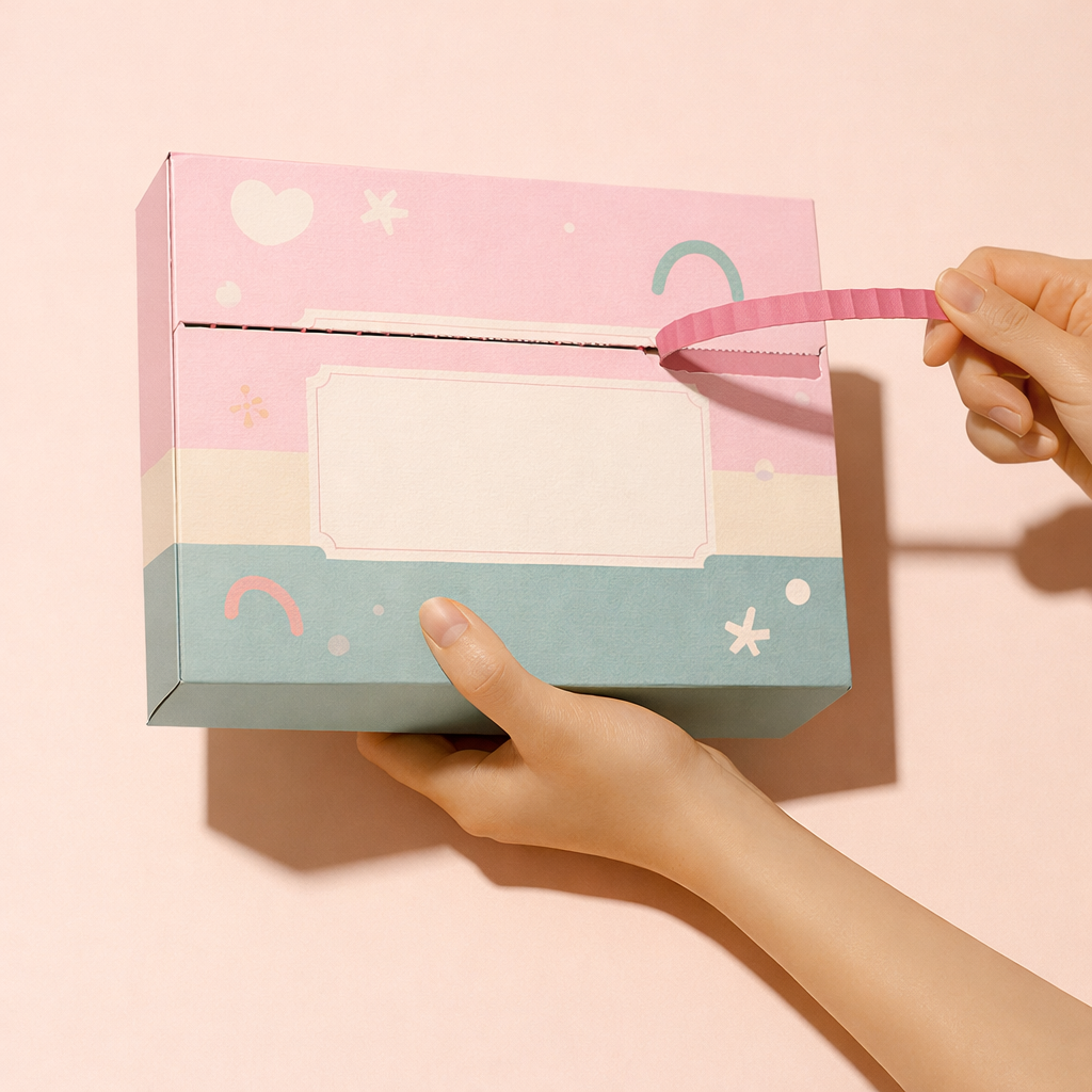 Custom Mailer Boxes With Tear Strip